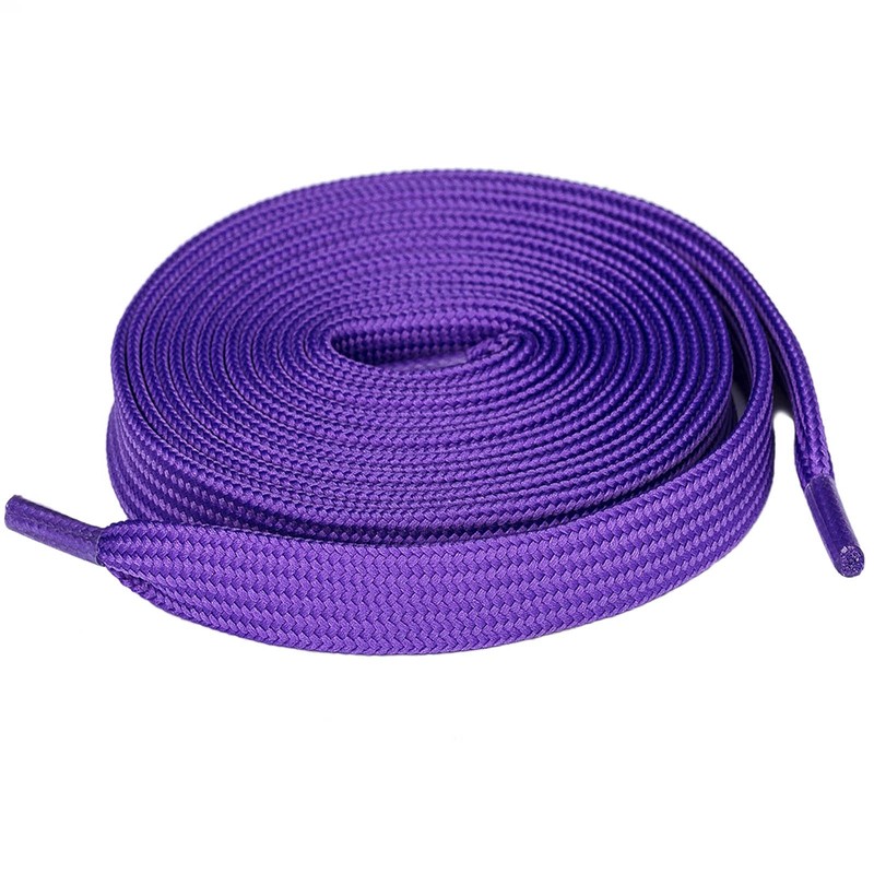 Olukssck 1 Pair Flat Shoe Laces for Sneakers, 2/5" Wide