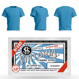 HOPS Viktoria Textile Paint, Machine Washable (59 Colours) - Fabric Dye, Textile Dye, Fabric Paints Washable, Textile Colour, Clothing Dyeing