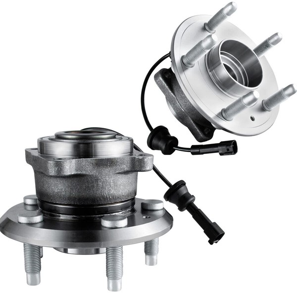HKAUTOPART 2PCS Rear Wheel Hub Bearing Assembly for 2010-2017 Chevy