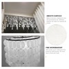 Sewroro Pack of 100 Round Capiz Shells Capiz Shells Decoration