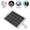 3W 5V Mini Solar Panel Charger High Performance Polycrystalline Portable