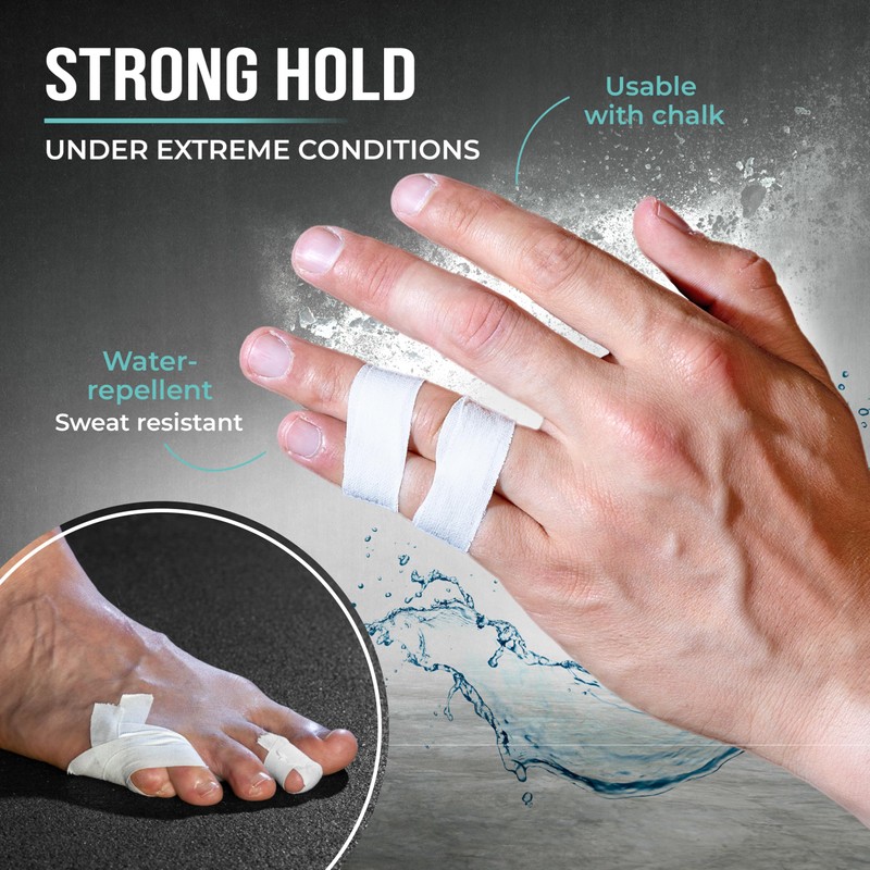 PULLUP & DIP Finger Tape Sports Extra Strong Adhesive, 3