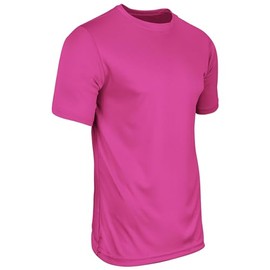 Champro Men's Vision Lightweight Polyester T-Shirt Jersey, Fuchsia, Adult X-Large