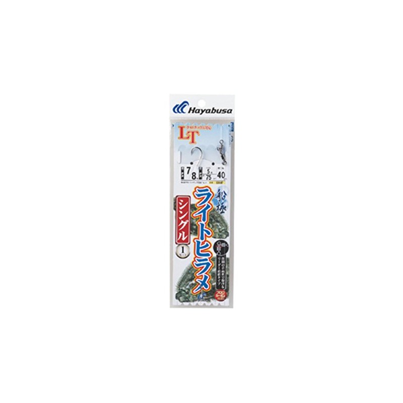 Hayabusa (hayabusa) Boat Ultra Light Flounder Single Hook SD –