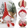 KUPETO Gnomos Navideño con Luz LED, 5 Piezas Adornos navideños