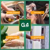 G4GADGET 100pcs Useful Kitchen Disposable Polythene Clear Food Cleaning Catering