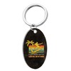 White Fang AZ364 Keychain, Surfing, Retro Design, Gift, Accessory, Men's,