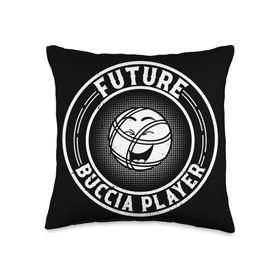 Bocce Ball Player Baby Boccia Player Future Boccia Bocce Ball Player Kids Throw Pillow, 16x16, Multicolor