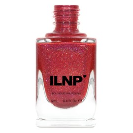 ILNP Closure - Apple Red Holographic Nail Polish