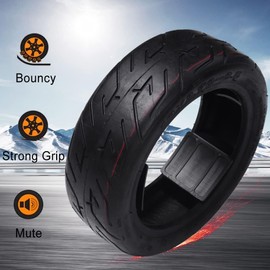 Roundsky Tubeless Tyre 10 x 2.70-6.5 Vacuum Tyres for Scooters Balanced Scooter Approx. 22.5 cm Vacuum Tyres