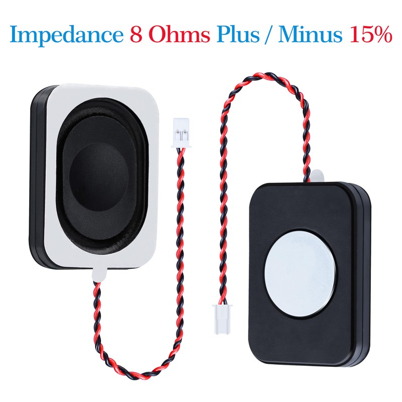 CQRobot 2Pcs/1Pair 35mm*25mm*6.8mm Side Sound 8ohm 2watt/3watt Rectangle Cavity Speakers