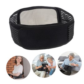 Gatuida Self-Heating Waist Supporter Lower Back Pain Pad Waist Band Heated Back Pad Lower Back Sleeve Back Pain Belt Back Brace for Work Warm Electro-Thermal Men and Women Waist Pad Magnet