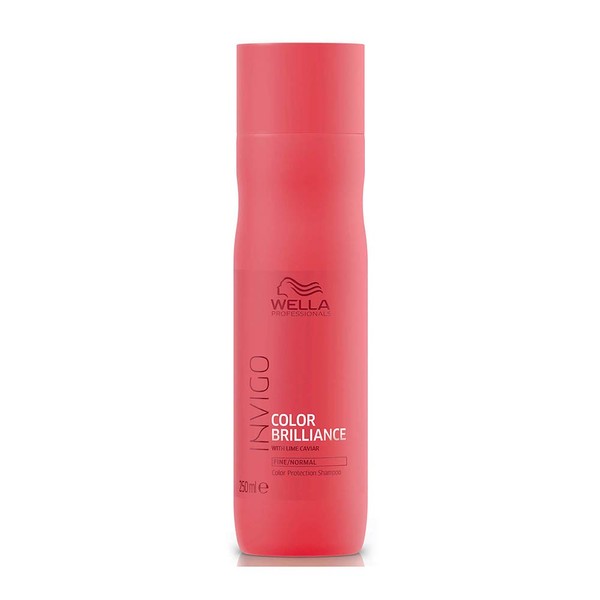 3 Color Invigo Wella Professionals Brilliance Shampoo For Fine To Normal Hair 250 ml = 750ml