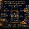 Biotina 25000 Mcg Suplemento Alimenticio 60 Cápsulas