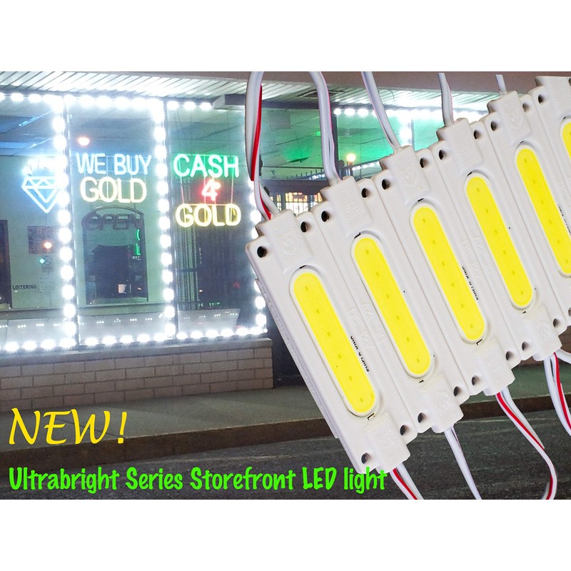 LEDUPDATES BRIGHTEST STOREFRONT WINDOW LED LIGHT COB WITH UL POWER