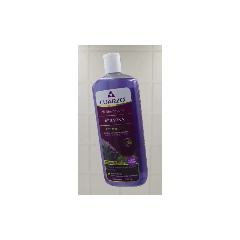 Shampoo Cuarzo Keratina 550ml