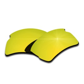 Polarized Replacement Lenses for Oakley Flak 2.0 XL - 24K Gold Mirrored Coating