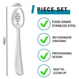 Coffee Lover Gifts for Women Men Coworker Gifts for Friends Bestie Birthday Gifts for Women Men Boyfriend Husband Gifts Funny Christmas Gifts for Coworkers Colleague Boss Gifts Coffee Spoon