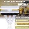 Rexka 10pcs Rocker Molding Retainer Clip Screw Compatible with Ford