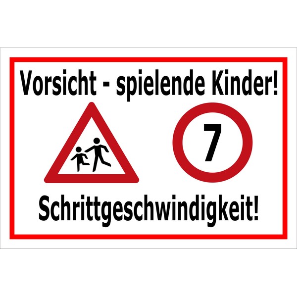 Melis-Folienwerkstatt Sign, step speed, 30 x 20 cm, 3 mm
