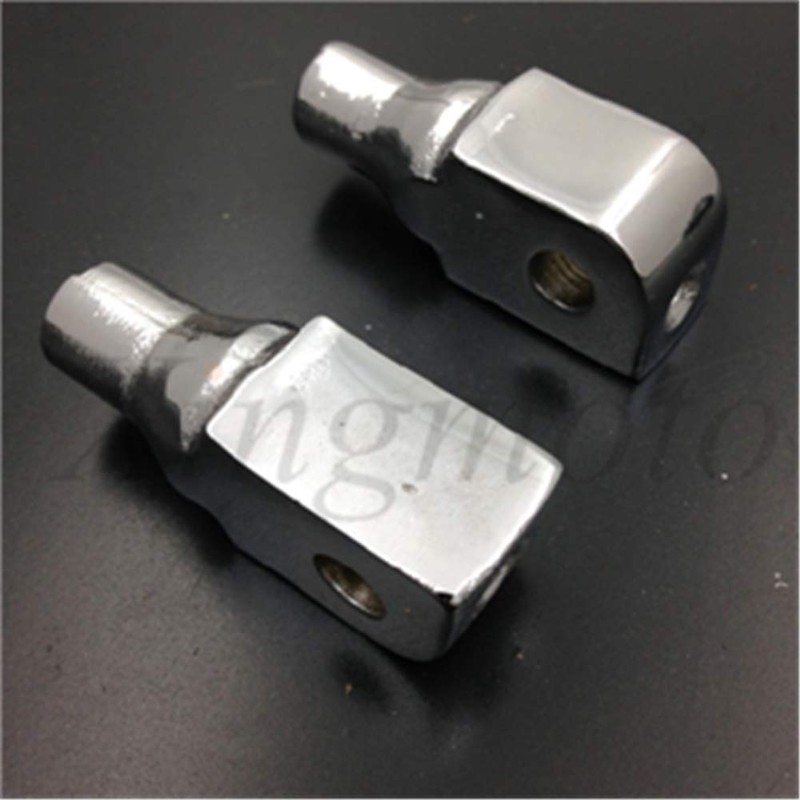 MT107+PA011 - Replacement of Chrome Rear FootPeg Compatible with 1995-2008