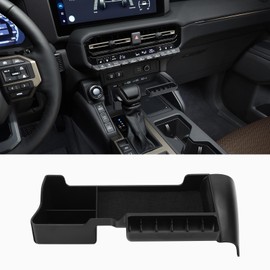 FormiPow Center Console Organizer for 2024 2025 2026 Toyota Land Cruiser Prado LC250 J250, ABS Storage Box for Keys, Coins, Cards & More, No Drilling Required, Toyota Land Cruiser Prado Accessories