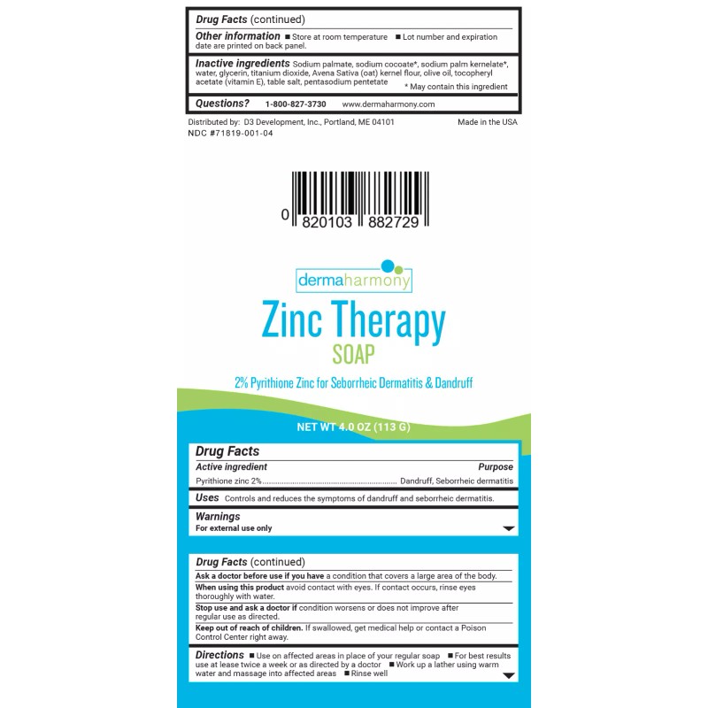 ZNP 2% Pyrithione Zinc (ZNP) Bar Soap - DermaHarmony 4