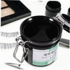 Healvian Activated Carbon Eyelash Glue Storage Container Sealed Tank for