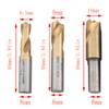 CHENJIN 3PCS High Speed Steel Spot Welding Drill Bits Electric