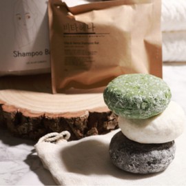 Event Aesop Garden Natural Handmade Soap Scalp Care Pure Shampoo Bar (Shampoo Bar + Soap Base + Gua Sha) / 행사 이솝가든 천연 수제 비누 두피케어 순수 샴푸바 (샴푸바+비누받침+괄사)