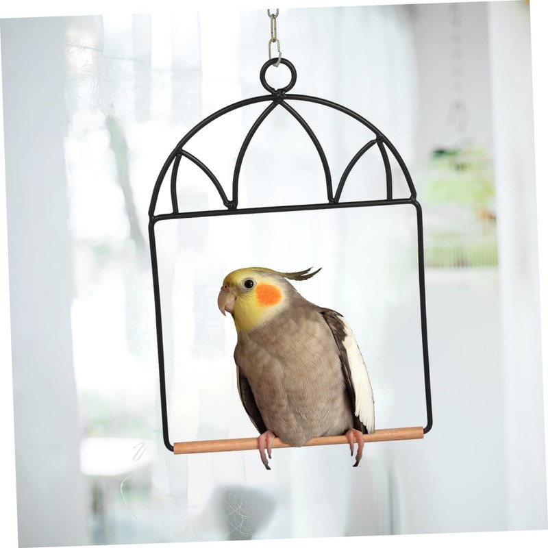 SUPVOX 1piece Bird Perch Swing for Hummingbirds Portable and Elegant