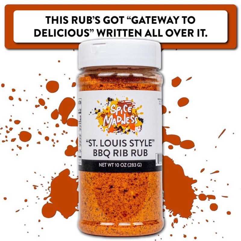 Spice Madness - St. Louis BBQ Rib Rub - 10