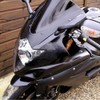 Black Windshield Windscreen Double Bubble for Kawasaki Ninja 300 EX300R