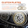 Twin Cam Extra Clutch Friction Steel Plates 19pcs Clutch Kit