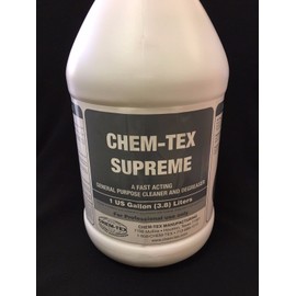 Chem-Tex Supreme Degreaser Multi Purpose Cleaner Pre-Spray Carpet Shampoo