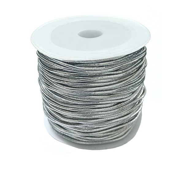 Silver Elastic Cord Elastic String for Bracelets Elastic Cord Christmas