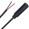 tunghey 2Pack Replacement 3.5mm Female Jack to Bare Wire Open