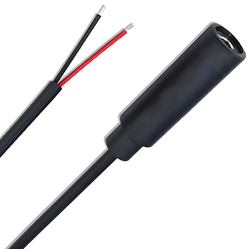 tunghey 2Pack Replacement 3.5mm Female Jack to Bare Wire Open
