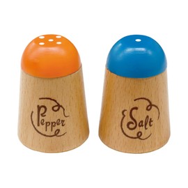 はじめてのおままごと 塩＆こしょう入れ マグネット 木のおもちゃ 知育玩具 ままごと ウッディプッディ