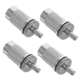 minkissy 4pcs Tremolo Bridge Studs for Electric Guitars Metric Saddle Screws Compatible with Various Models for Luthiers DIY Projects Effortless Replacement Tuning