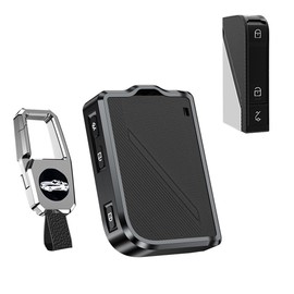 HIBEYO Intelligent Car Key Case Fits LYNK&CO Protective Cover Key Case for LYNK&CO 05 01 02 03 06 09 Remote Controls Key Box with Key Fob Black