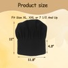 Extra Large Chefs Hat Similar to Hat Size XL, XXL,