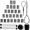 24 PCS Viking Hair Beads Beard Hair Beard Beads 6