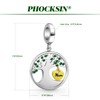 PHOCKSIN Mum Charm Family Tree of Life Bead Charms for