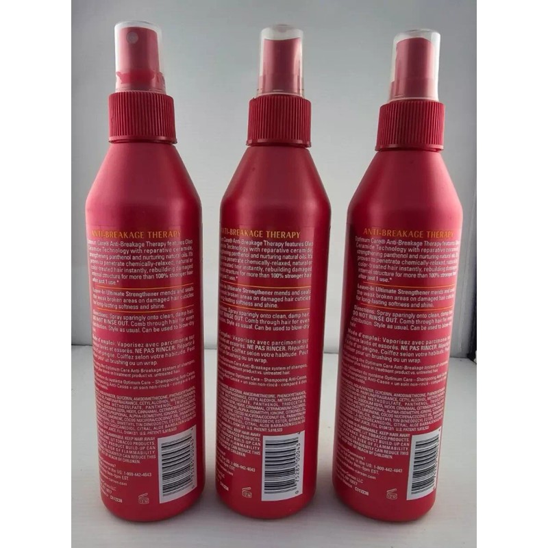 Optimum Care Anti Breakage Therapy Leave-In Ultimate Strenghtener 8.5oz (