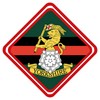 Personalisedjust4u Yorkshire Regiment Military Metal Car Window Sign