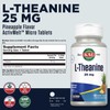 KAL KAL L Theanine 25 mg ActivMelt - Relaxation, Stress,
