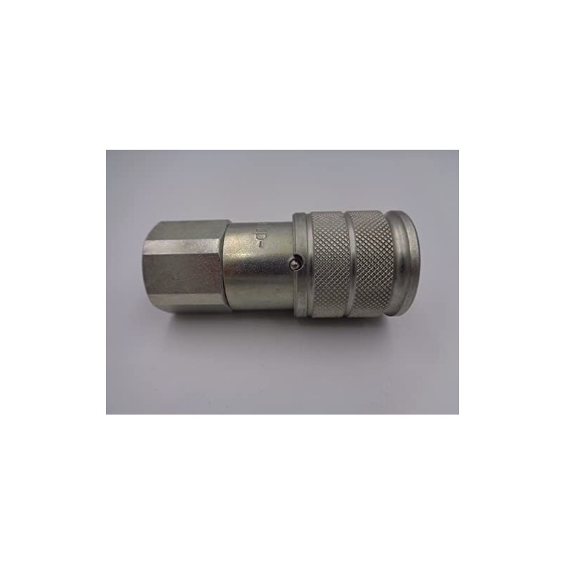 Hydraulic Quick Release Coupling - Female Flat Face Coupler 1/4"