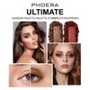 PHOERA 4-in-1 Ultimate Shadow Palette – 4 Pigmented Smokey Shades