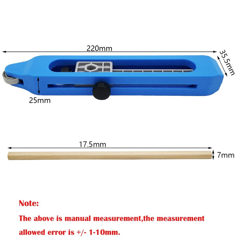 CTRICALVER Contour Gauge with Lock, Tool for Copying Irregular Contours,